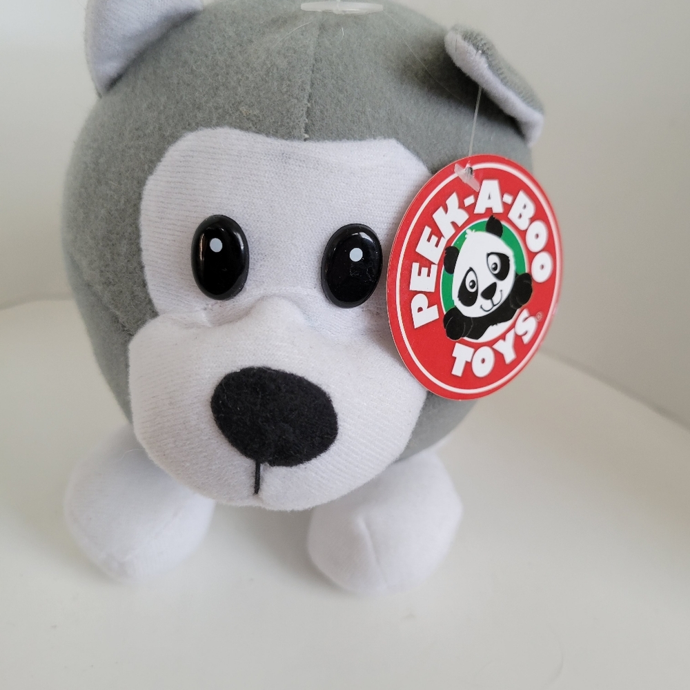 PEEK-A-BOO TOYS ROLLYPOPS Huskie